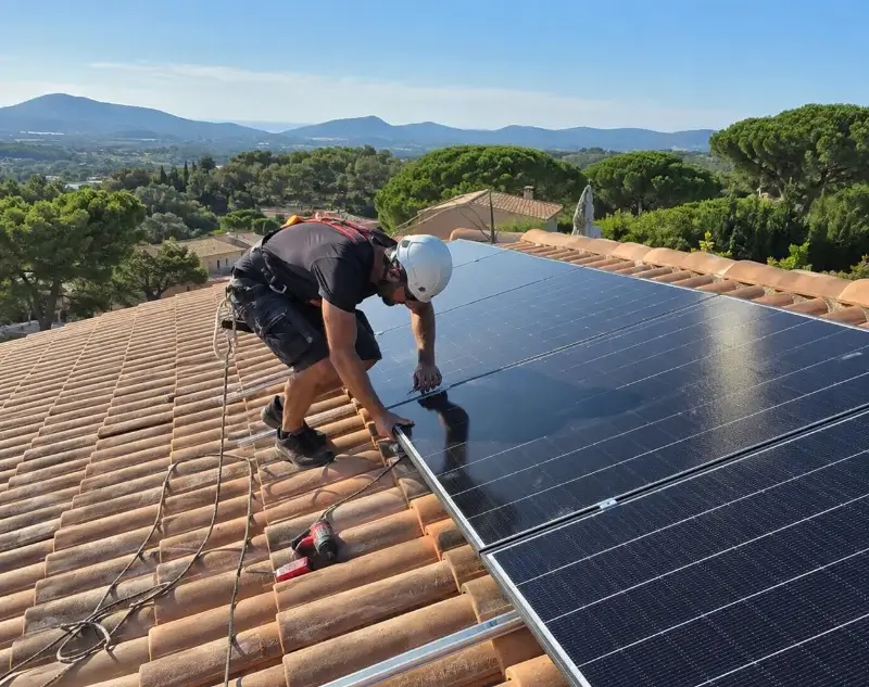 Installateur panneaux solaires Hostens — pose photovoltaïque sur toiture