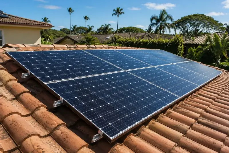 Installation de panneaux solaires à Hostens